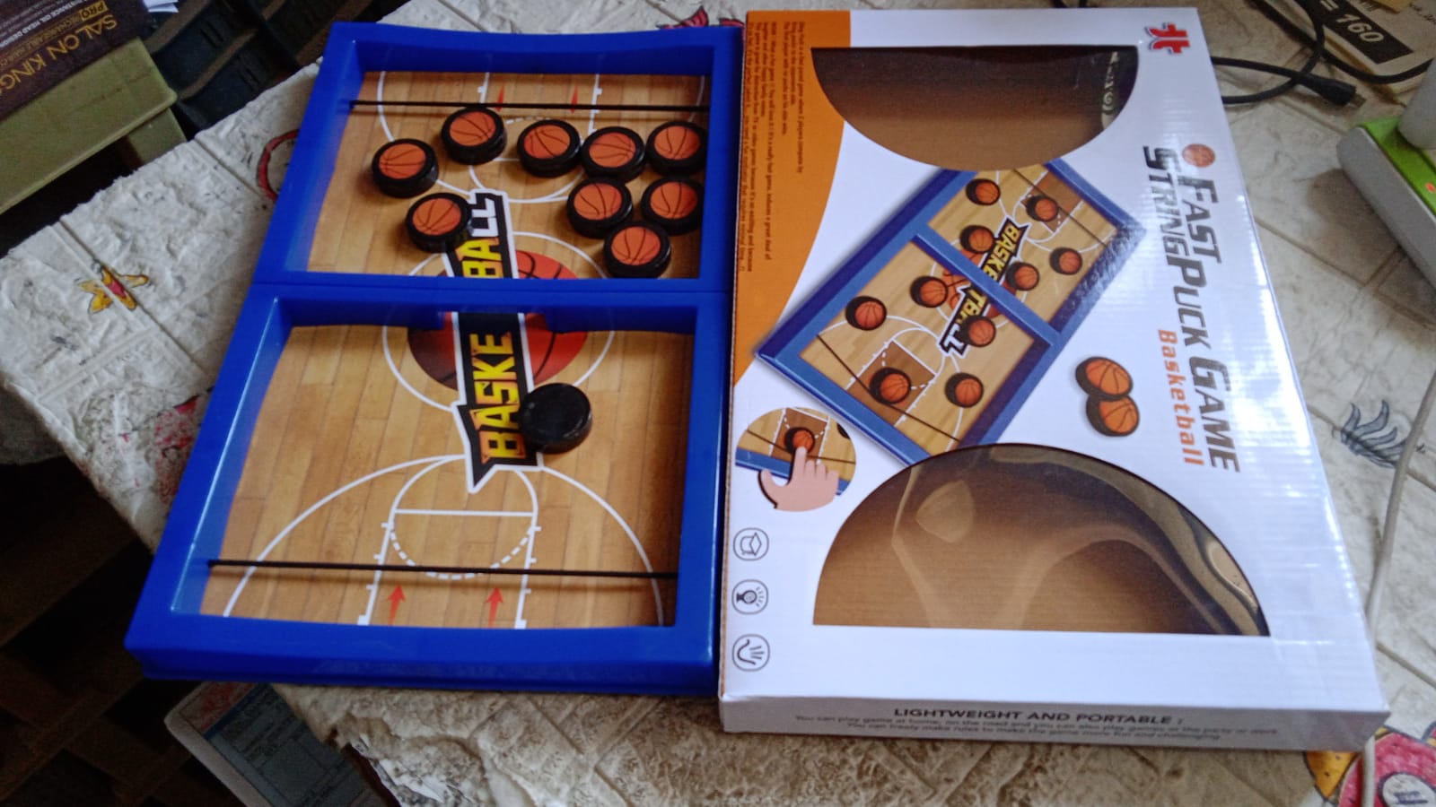 Fast Sling Basketball Puck Game Paced Table Desktop Battle Ice Hockey Game for Adults and Kids Parent-Child Winner Board Games Interactive Toy, Desktop Table Game Fast Sling Basketball Puck Game Paced Table Desktop Battle Ice Hockey Game for Adults and Kids Parent-Child Winner Board Games Interactive Toy, Desktop Table Game